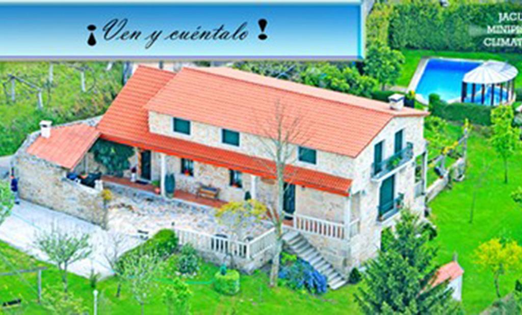 Casa Rural Os Carballos Affittacamere Pontevedra Esterno foto