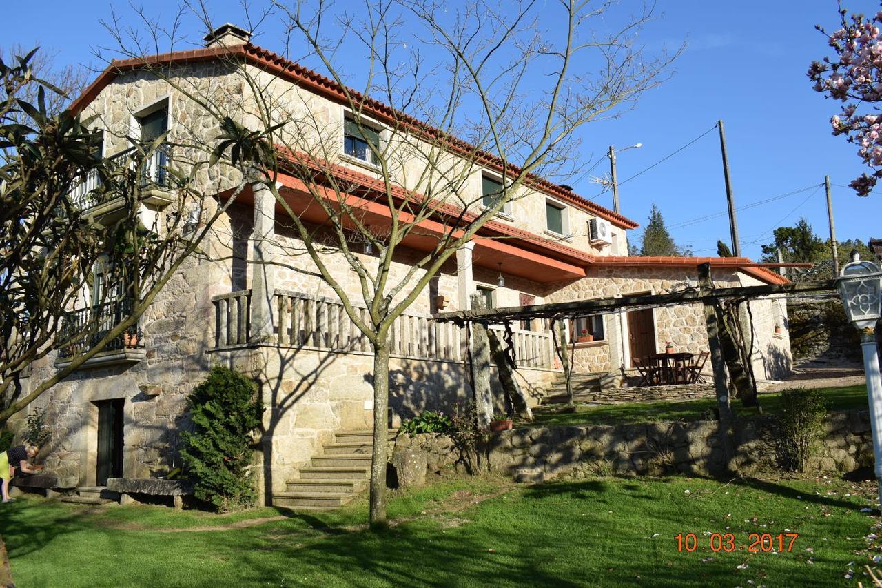 Casa Rural Os Carballos Affittacamere Pontevedra Esterno foto